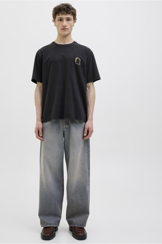 JORALMERIA WORLD TEE SS CREW NECK 12276785 BLACK